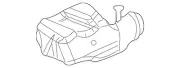 Genuine GM Air Cleaner Outlet Resonator 22712231