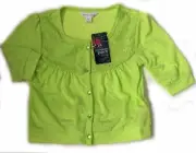 on sale ! Pumpkin patch girl elbow sleeve button top size 6,7,10 new with tag