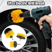 Drill Scrubber Brush Kit Car Brush Automobile Detailing Bristle Cleaning Tool