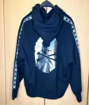 A BATHING APE x mastermind JAPAN Logo Relaxed Fit Pullover Hoodie "Black" Medium