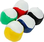 COSMEVIVI 5pcs Outdoor Bean Bags for Toss Games Sandbags for Birthday Parties Classrooms and Outdoor Activities Fun Hand Eye Coordination Training