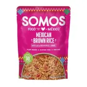 Mexican Brown Rice Ready To Eat 8.8 Oz (Case Of 6) By Somos