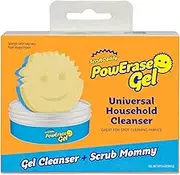Scrub Daddy PowErase Gel - Versatile Stain Remover for Fabrics & Textiles - Gentle Laundry Pre-treatment - Includes Dual-Sided Scrub Mommy