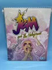 Bam Geek September Gem & the Holograms SAMANTHA NEWARK AUTOGRAPH Beckett Auth