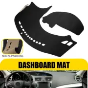 For Mazda 3 2010-2013 Black Leather Car Dashboard Cover Dash Protector Pad Mat H