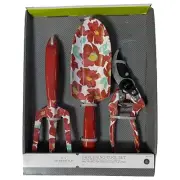 Threshold Poppy Garden Tool Set, Pruning Shears, Gardening Trowel & Cultivator