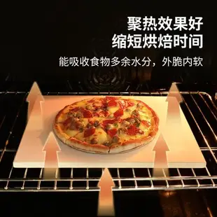 披薩烘焙烤箱石板面包歐包法棍烤盤堇青石加厚耐高溫家用烘培工具