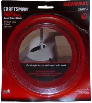 Sears Craftsman 926653 Band Saw Blade 56 7/8" 1/4 Wide 6 TPI Straight Curved NOS