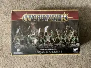 Warhammer Age of Sigmar Orruk Warclans Savage Orruks Sealed NIB OOP