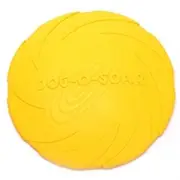 Pet toys Large Dog Flying Discs Trainning Puppy Toy Rubber Fetch Flying Disc Frisby, Size:18x18x3cm