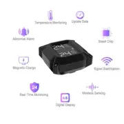 3.7-5V Motorcycle TPMS Tire Tyre Pressure Monitor System w/2 External Sensors
