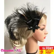20s Peacock Gatsby Headpiece Flapper 1920s Feather Costume Gatsby Party Headband