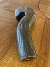 Custom Squirrel Tail Beer Wood Tap Handle Kegerator Breweriana Bar Rare
