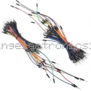 2PCS Male to Male 65pcs Solderless Breadboard Jumper Cable Wires For Arduino