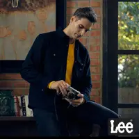 在飛比找蝦皮商城優惠-Lee 襯衫式夾克羊毛外套 男 黑 101+ LL19029