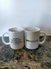 *LOT OF 2* ACKERMAN PRACTICON Engineering Tech Dotcom Company Promo 2007 Mugs