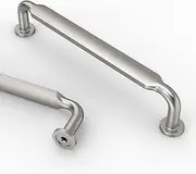 Asidrama 10 Pack 5 Inch(128mm) Brushed Satin Nickel Kitchen Cabinet Handles, Cabinet Pulls Kitchen Cabinet Hardware for Cupboard Drawer Handles Dresser Pulls