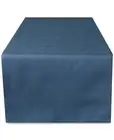 Benson Mills Madison Solid Table Runner, 16" X 80" - Dark Blue