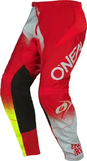 Oneal Element Racewear V.22 Motocross Pants, red-yellow, Size 28 Red Yellow