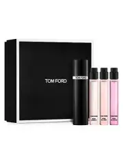 Tom Ford Private Blend Roses Travel Size Collection with Refillable Atomizer 4PC