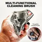 Brush Shower Brush Scalp Massage Brush Exfoliating Scrubber Silicone Body Brush