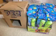 Counter Display Box of 12 Pez Dispensers The Muppets Kermit the Frog NOS