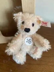 2003 Mini STEIFF CLUB Rose Pink MINIATURE 4” TEDDY BEAR w/ COA & BOX