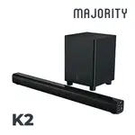 MAJORITY 家庭劇院藍牙喇叭&無線重低音 K2