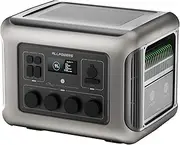 ALLPOWERS Portable Power Station 2016Wh 2500W, R2500 LiFePO4 Solar Generator w/ 4 AC Outlets 2500W(4000W Peak), UPS Power Supply Backup MPPT for Outdoor RV Camping Home Use Emergency, 1 Hour to Full