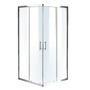 900 x 900mm Sliding Door Nano Safety Glass Shower Screen By Della Francesca