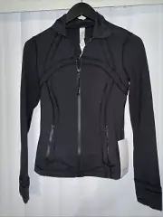 Lululemon Define Jacket Luon Color Black Size 8 New With Tags Authentic