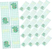 Veemoon 100pcs Animal Half-fold Mark Sewing Labels for Clothing Labels Shower Boys Headdress Shoe Tag for Clothing Embossed Tag Fabric