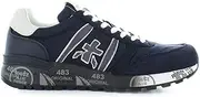 [Sunshine08] PREMIATA Luxury Fashion Casual Comfort Sneakers Shoes Walking Shoes Mens LANDER3247 Blue Trainer| Season Permanent