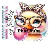 Sublimation Print Ruffle My Feathers Ready To Press Heat Transfer