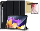 For Samsung Galaxy Tab S9+ / S9 Plus 12.4" (2023) Case Leather Folio Stand Cover