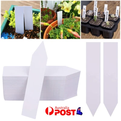 Plant Marker Labels Flexible PVC Tag Nursey Seedlings Waterproof Plastic Garden