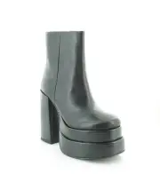 Steve Madden Cobra Women's Boots Black Leather
