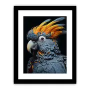 Cockatoo Left Framed Print