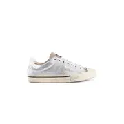 [HIDN-ANDER] HIDN-ANDER MAN SILVER SNEAKERS Silver