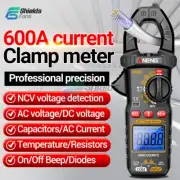 ANENG Digital Clamp Meter 6000 Count Multimeter NVC Amp AC DC Volt Current Test