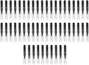Hsthe Sea 50PCS Micro Eyebrow Brush With Cap Multifunctional Mini Eyelash Brush Mascara Comb Makeup Tool For Brow Lamination