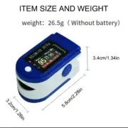 Fingertip Pulse Oximeter OLED Display, Accurate Fast Read Oxygen Meter
