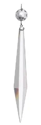 B&P Lamp® 5 1/2" (140 Mm) Length, Full Cut Magnum Crystal Prism, 5/8" Wide,