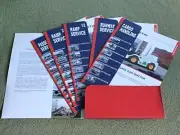Set of GUANGTAI China Truck Bus Airfield Airport Special Vehicles Brochures