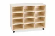 VC Tote Oak Portable Storage Trolley