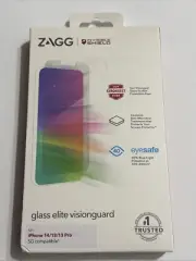 ZAGG InvisibleShield Glass Elite VisionGuard Screen Protector iPhone 14/13