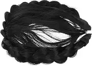 ARTSEWPLY Faux Bangs Headband for Women Braided Wig Hair Accessory for Parties Festivals and Cosplay Versatile Styling for Charming Look