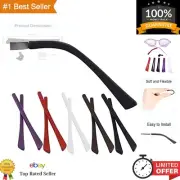 Eyeglass End Tips - Soft Replacement Tips for Thin Wired Eyeglass Legs, 10 Pairs