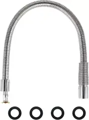 Pre Rinse Faucet Sprayer Hose Replacement Kit for Commercial Kitchen Sink Faucet