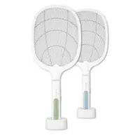 在飛比找ETMall東森購物網優惠-利百代 LY-8002ZA 二合一 座充式 電蚊拍 捕蚊拍(